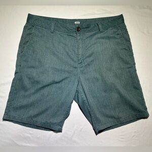 Katin Court Shorts - Washed Blue/Teal - 36 - Mens Casual Comfort